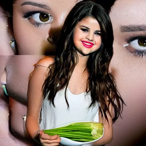 Prompt: selena gomez is celery!!!!!!