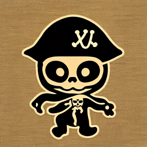 Prompt: Pirates of the caribbean but instead of davy jones it is the GitHub octocat