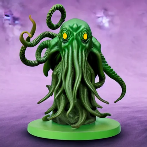 Image similar to a cthulhu figma figurine, product shot