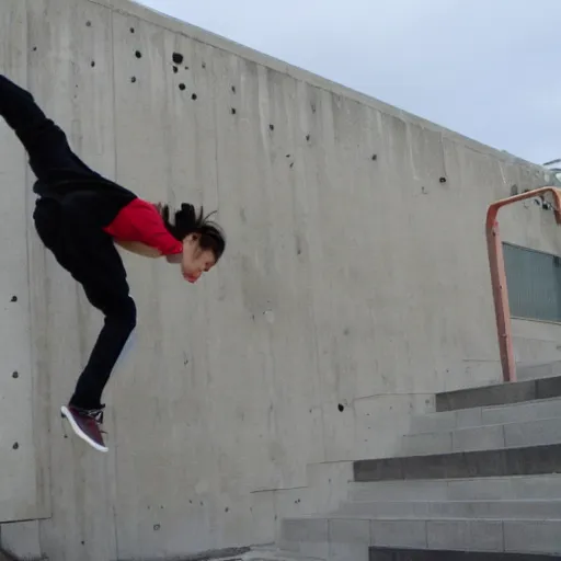 Image similar to parkour