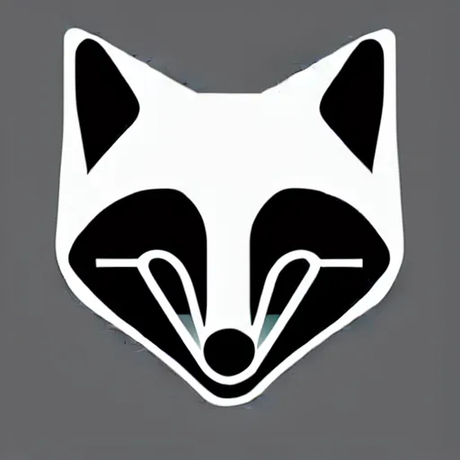 Image similar to an abstract, simplified icon depicting a fox's head, eyes open, white background, elegant, award-winning, clever, render, blender, 3d, high quality, app, ios