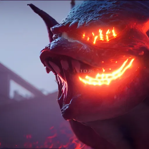 Prompt: demonic possessed taco, expression, unreal engine, by artgerm, wlop and ross thran, dramatic cinematic lighting rendered by octane, 8 k, detailed