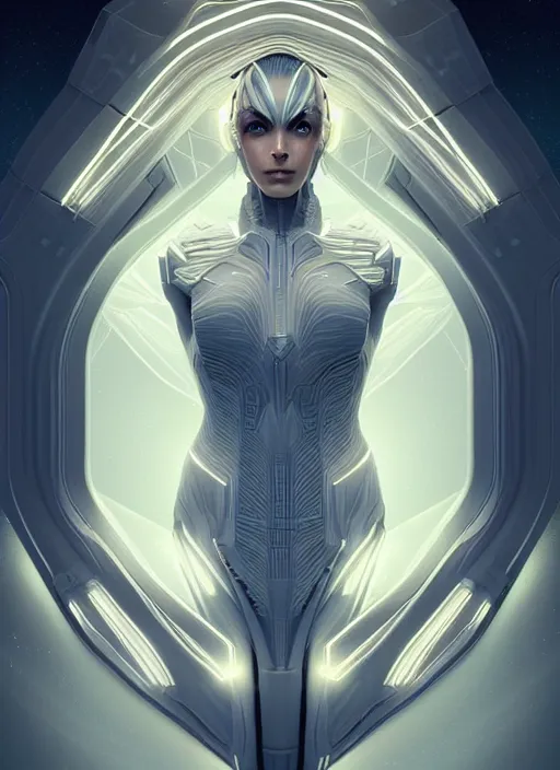 Image similar to symmetry!! product render poster timetravel! scifi, glowing lights! intricate, elegant!, highly detailed, artstation, concept art, smooth, ( sharp focus ), ( illustration ), art by artgerm