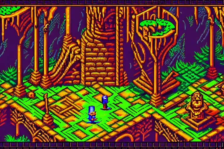 Image similar to king's quest, beautiful detailed pixelart by albertov, intricate details, beautiful, dithered gradients, volumetric lighting, cgsociety, artstation, smooth, sharp focus, 2 d illustration, amazing art by dan mumford, old school computer game graphics, pixel art