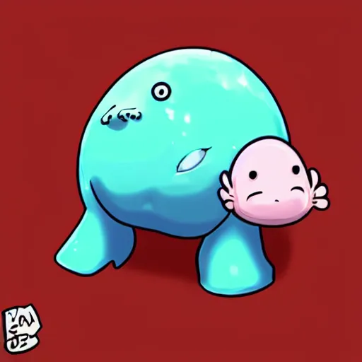 Image similar to Blobfish in JoJo's Bizzare Adventures