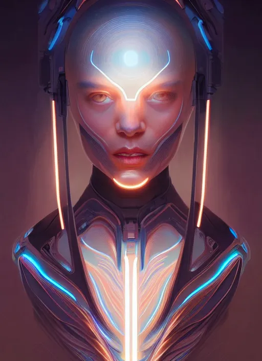 Prompt: symmetry!! portrait of three legged alien hybrid, tech wear, scifi, glowing lights!! intricate elegant, highly detailed, digital painting, artstation, concept art, smooth, sharp focus, illustration, art by artgerm and greg rutkowski and alphonse mucha