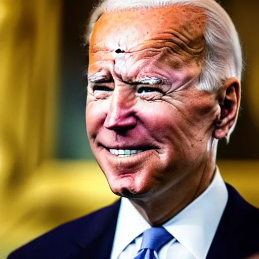 Prompt: Joe biden in the style of niki manaj