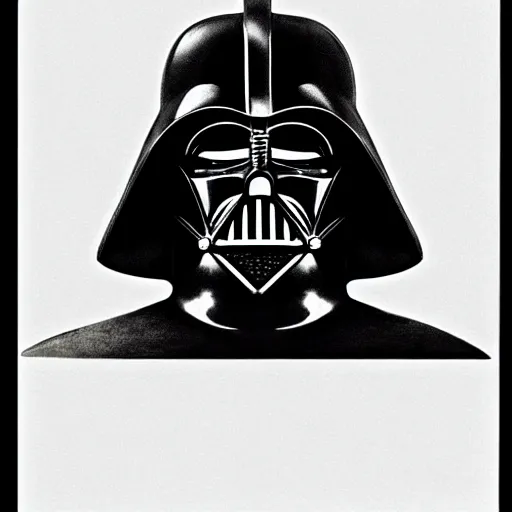 Image similar to darth vader by H. R Giger