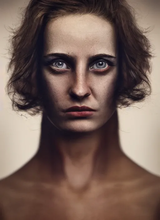 Prompt: dream symmetrical portrait, close-up, sharpness, zeiss lens, fashion photo shoot, Annie Leibovitz and Steve McCurry, David Lazar, Jimmy Nelsson, artistic, hyper-realistic, beautiful face, octane rendering