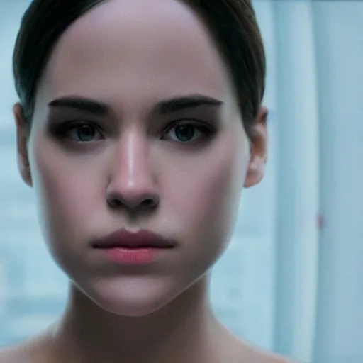 Image similar to see - through portrait from the movie ex machina