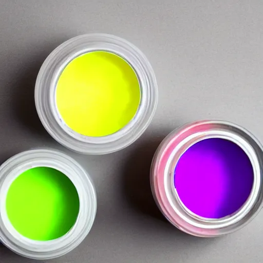 Image similar to fluorescent paint