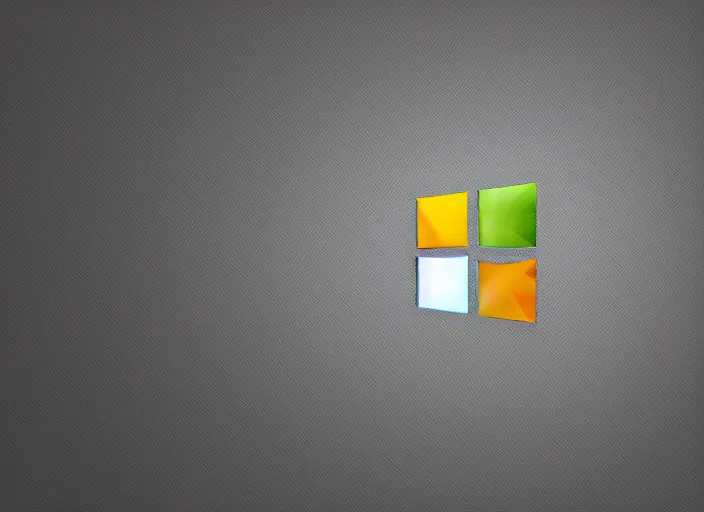 Image similar to ultra modern reinterpretation of the windows 3. 1 logo as a wallpaper