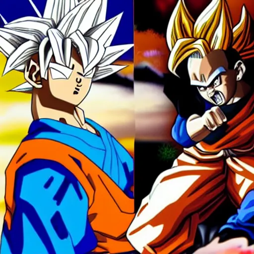 goku and kanye west | Stable Diffusion | OpenArt