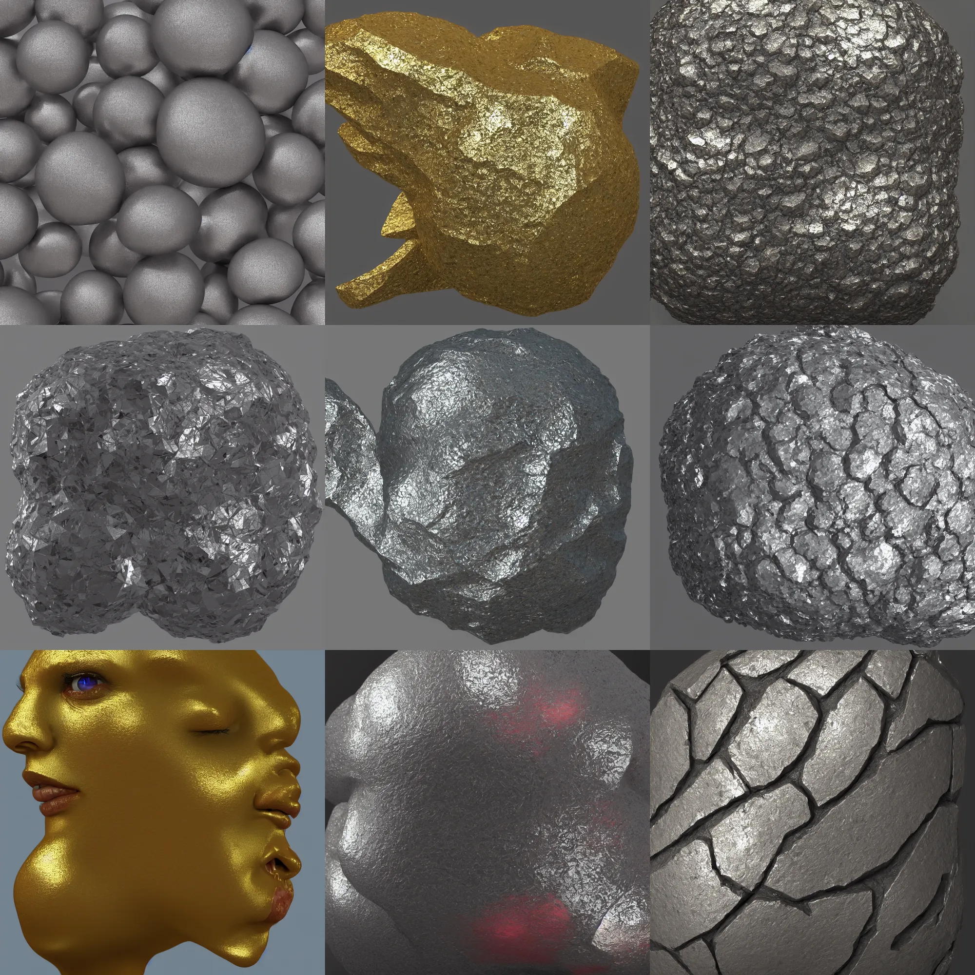 Gemlike terrain texture detailed shiny 2 d texture stable
