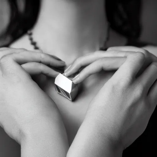 Image similar to Photo of a hand Jewellery model, bold, self confidence, cinematic, focus