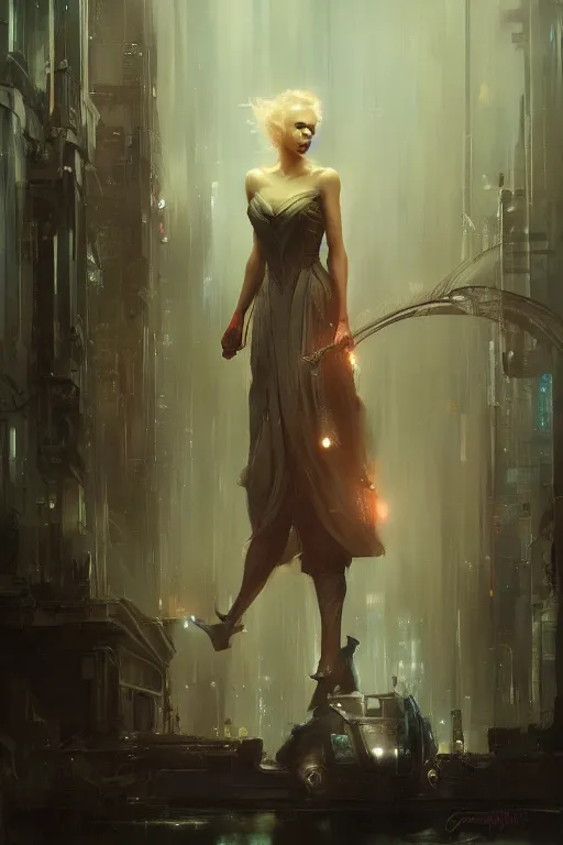 Image similar to cinderella, cyberpunk, oil painting, darkness, paint texture, digital painting, highly detailed, artstation, sharp focus, illustration, concept art, ruan jia, charlie bowater, tom bagshaw, norman rockwell