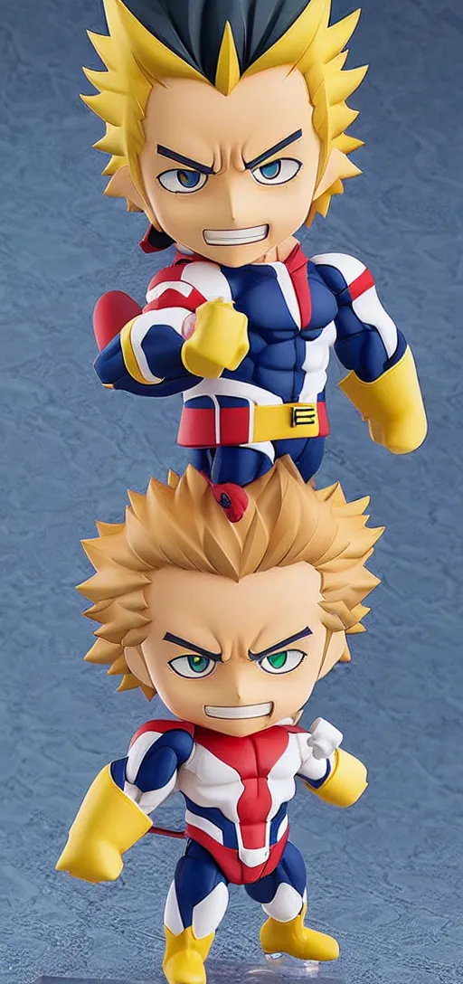 Image similar to ((((All might)))), An anime Nendoroid of (((((All might))))), figurine, detailed product photo