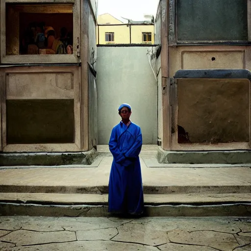 Prompt: a portrait of a character in a scenic environment by Steve McCurry