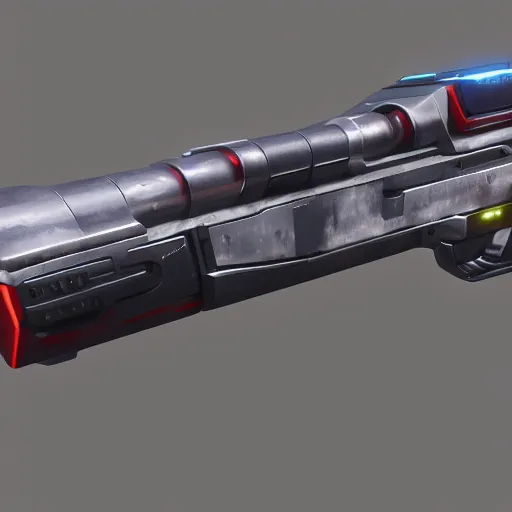 Image similar to The gun Telesto from Destiny 2, hyperdetailed, artstation, cgsociety, 8k