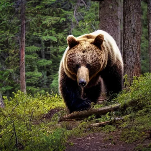 Image similar to bear in a forest