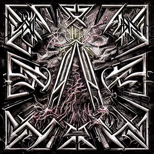 Technical brutal death metal album | Stable Diffusion | OpenArt
