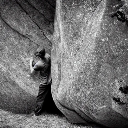 Image similar to Among us boulder.