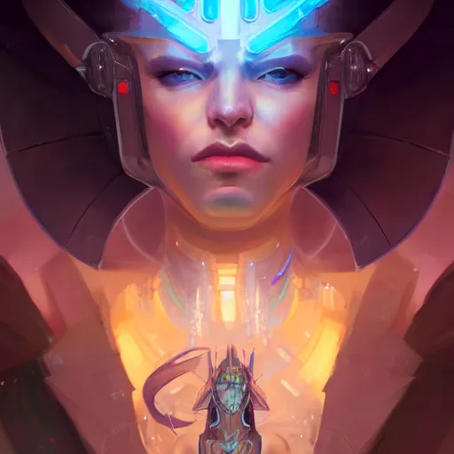 Prompt: a portrait of a handsome cybernetic gypsy, cyberpunk concept art by pete mohrbacher and wlop and artgerm and josan gonzales, digital art, highly detailed, intricate, sci-fi, sharp focus, Trending on Artstation HQ, deviantart, unreal engine 5, 4K UHD image