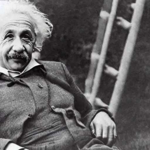 Prompt: Einstein as a football manager