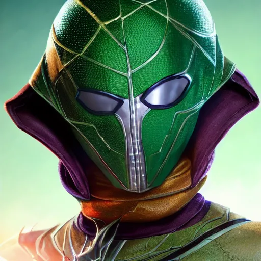 Image similar to mysterio from spider - man in real life, highly detailed, digital painting, artstation, concept art, matte, sharp focus, illustration, octane render, unreal engine, art by swietopelk and rebelzize and greg rutkowski.