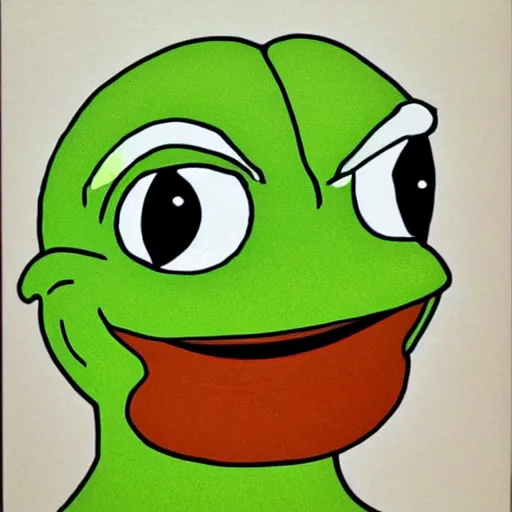 Image similar to pepe the frog