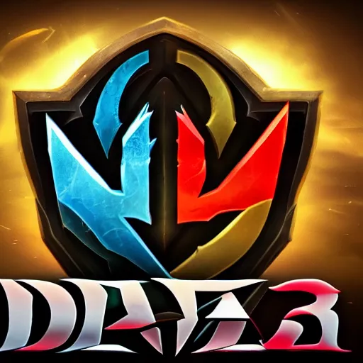 Prompt: the dota 3 logo