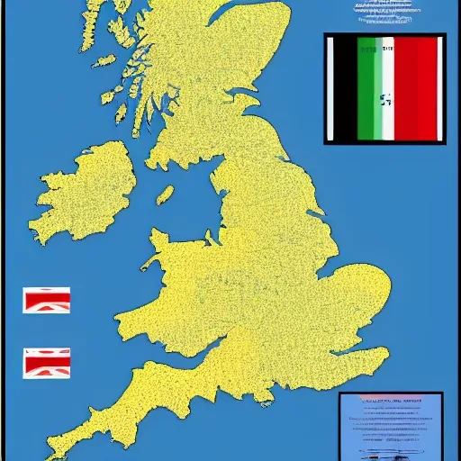 Image similar to british parliament election map