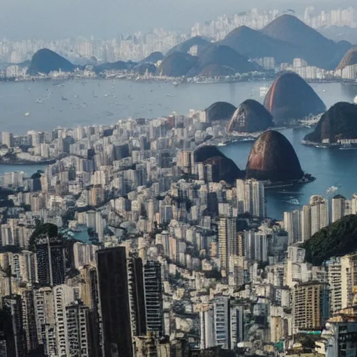 Image similar to batman in rio de janeiro