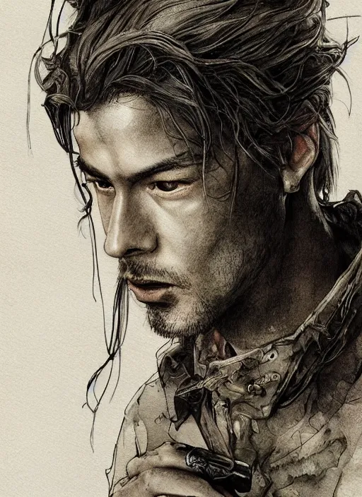 Prompt: portrait, Pot leaf, watercolor, dramatic lighting, cinematic, establishing shot, extremely high detail, foto realistic, cinematic lighting, pen and ink, intricate line drawings, by Yoshitaka Amano, Ruan Jia, Kentaro Miura, Artgerm, post processed, concept art, artstation, matte painting, style by eddie mendoza, raphael lacoste, alex ross