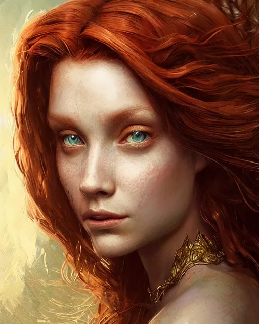 Image similar to princess ariel, hyper realistic face, beautiful eyes, fantasy art, in the style of greg rutkowski, intricate, hyper detailed, smooth