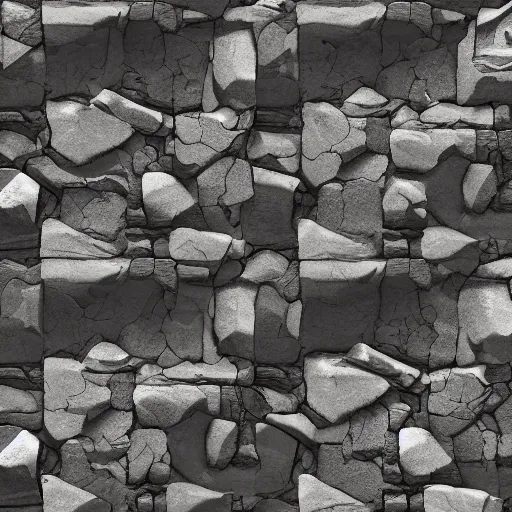 Image similar to 8k seamless texture of rock, dishonored style, overwatch style