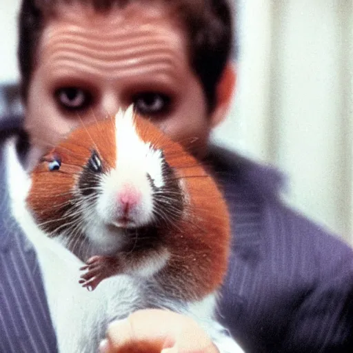 Image similar to hamster in scarface