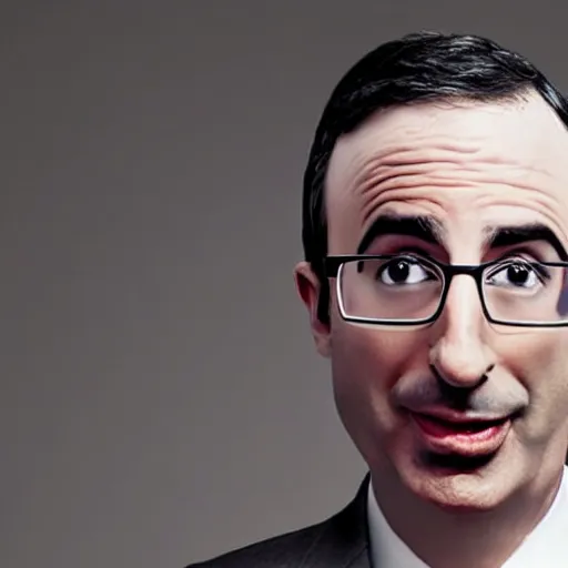 Image similar to a photo of an olive in the shape of john oliver's face