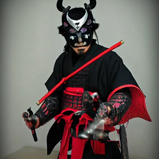 Image similar to demon samurai