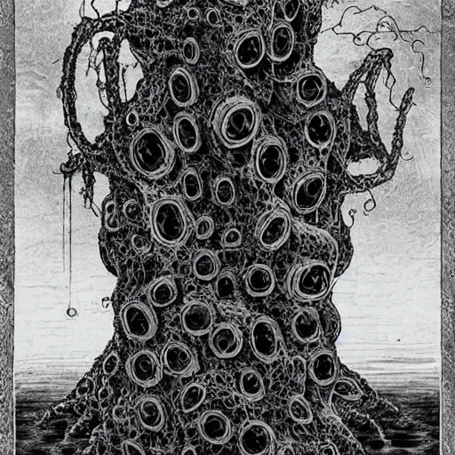 Image similar to a shoggoth