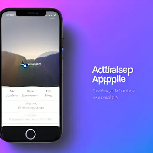 Image similar to aesthetic app by Apple, executive presentation