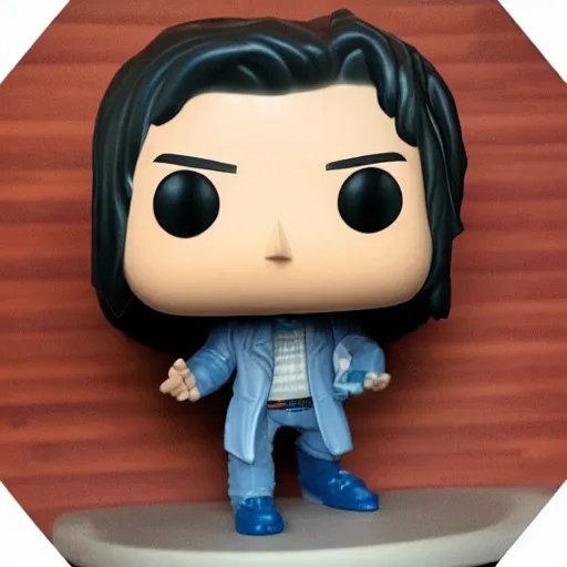 Image similar to “ very photorealistic photo of a gene takovic funko pop, award - winning details ”