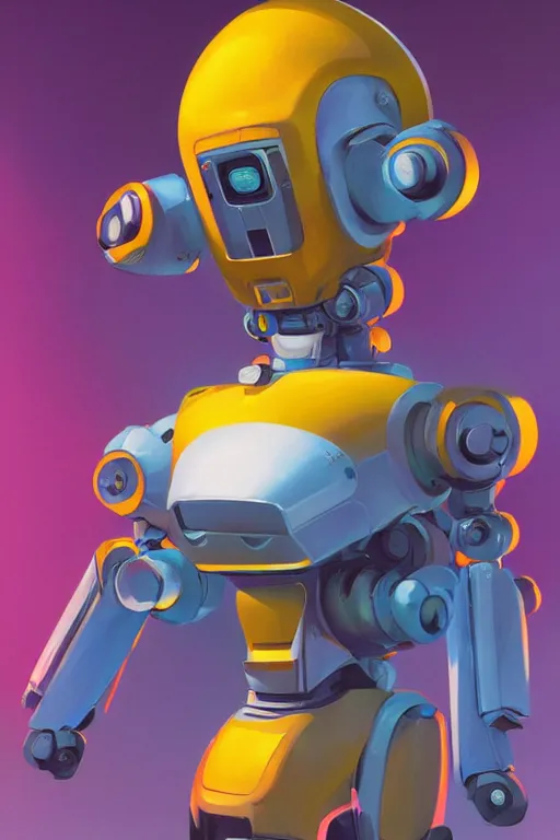 Image similar to metabots medabots medarotto medarot robot minimalist comics helmet mask neon cybereye, behance hd by jesper ejsing, by rhads, makoto shinkai and lois van baarle, ilya kuvshinov, rossdraws global illumination ray tracing hdr radiating a glowing aura