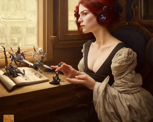 Image similar to photography of jamie baldridge, deep focus, d & d and mtg, fantasy, intricate, elegant, highly detailed, digital painting, artstation, concept art, matte, sharp focus, illustration, hearthstone, art by artgerm and greg rutkowski and alphonse mucha