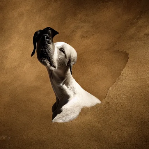 Prompt: a portrait of a character in a stunning landscape by elke vogelsang