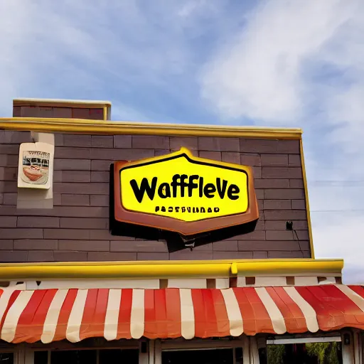 Image similar to wafflehouse professional advertising photography