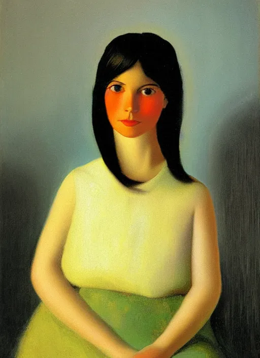 Image similar to a portrait of a pretty young lady by agnes lawrence pelton
