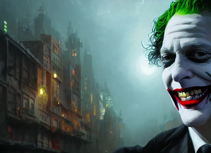 prompthunt: Jim Carrey with scary face paint inspired by the joker 4K  quality super realistic