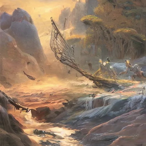 Image similar to a mind forever voyaging, fantasy, sea, cosmos, eternity, bayard wu