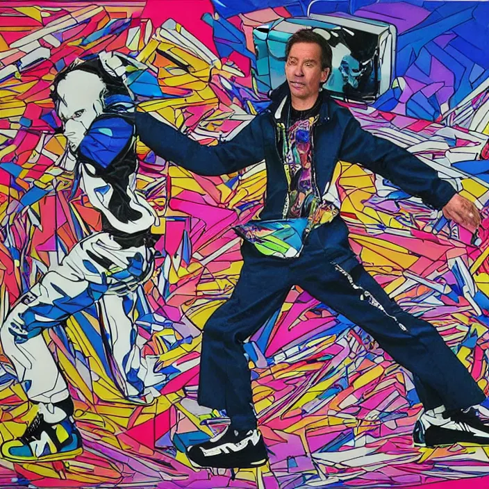 Image similar to futuristic sneakers in jeff koons hip hop bauhaus style, highly detailed, hyper realistic, art by todd mcfarlane